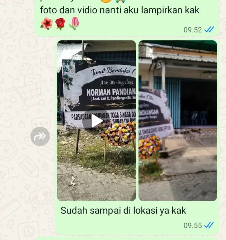 Pengiriman Karangan Bunga Sungai Bambu